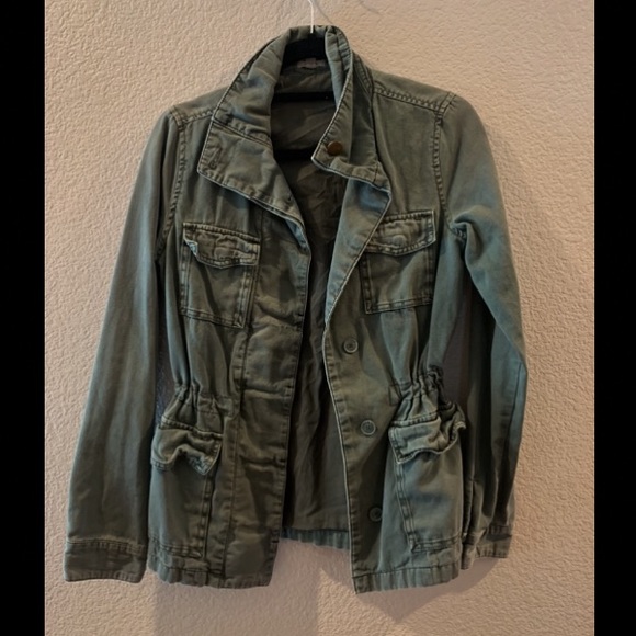 Urban Outfitters Jackets & Blazers - Urban Outfitters Ecote Women's Army Green Utility Military Drawstring Waist Jack